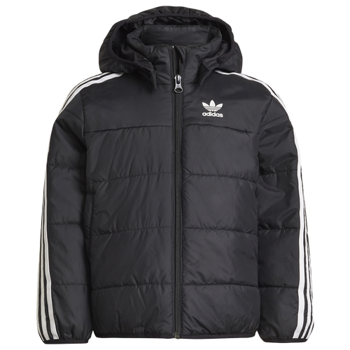 

adidas Boys adidas Adicolor Jacket - Boys' Preschool Black Size 4T