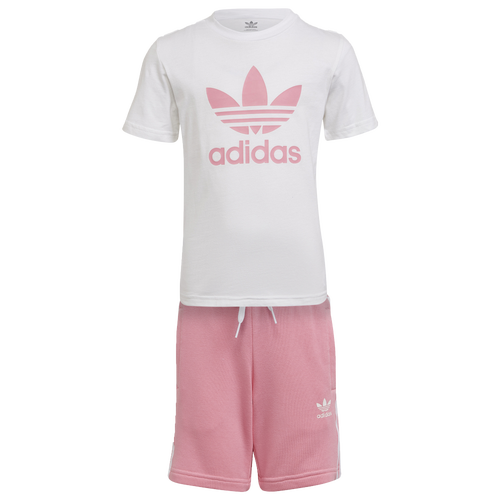 

adidas Originals adidas Originals T-Shirt and Shorts Set - Boys' Preschool Pink/White Size 7