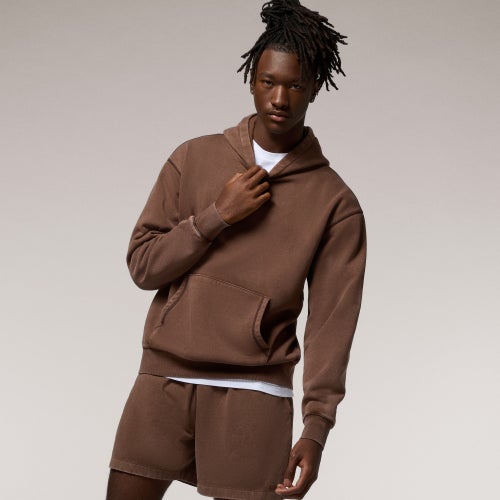 Lckr Mens  Heavyweight Pullover Hoodie In Brown