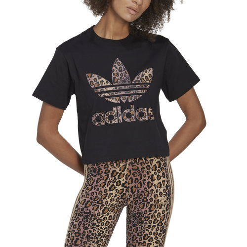 

adidas Originals Womens adidas Originals Logo T-Shirt - Womens Black Size XXS