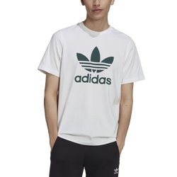 Men's - adidas Trefoil T-Shirt - White/Green