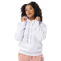 Women's - BHL x D/I Dreamer Fleece Hoodie - Heather Grey/White