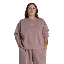 Women's - adidas Originals Adicolor Essentials Crew Sweatshirt (Plus Size) - Wonder Oxide