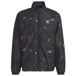 Men's - adidas Originals Trefoil AOP Track Jacket - Black/Pink