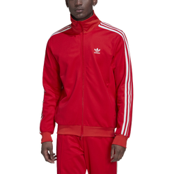 Men's - adidas Beckenbaur Jacket - Red/White