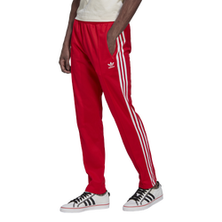 Men's - adidas Beckenbaur Pants - Red/White