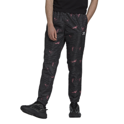 Men's - adidas Originals Trefoil AOP Track Pants - Black/Pink