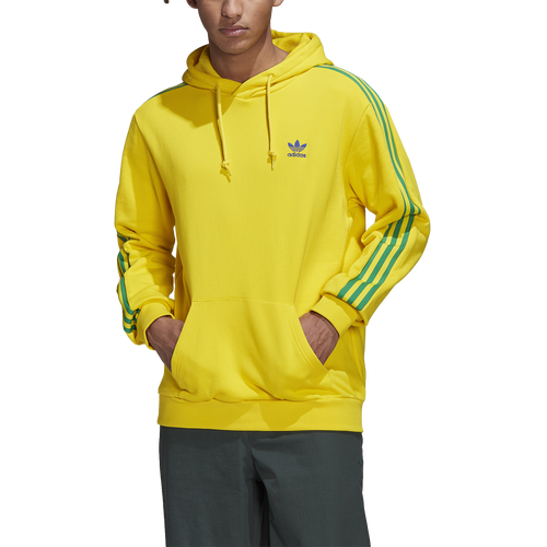 Fb Nations Hoodie In Yellow/blue/green