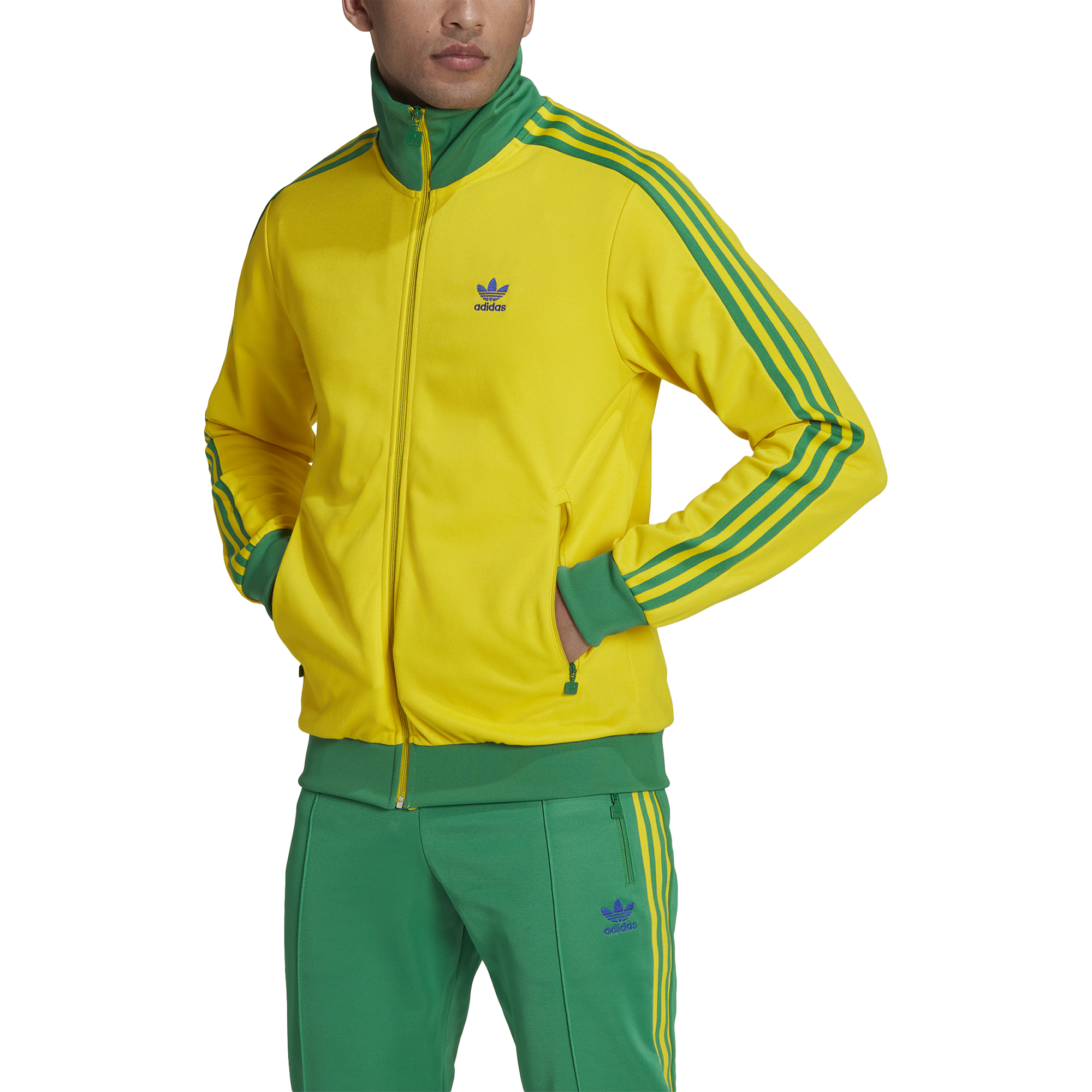 Palace Adidas Firebird Track Top Yellow Men's - FW20 - US