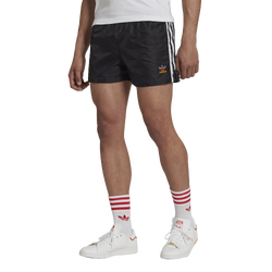 Men's - adidas FB Nations Shorts - Black/White/Red