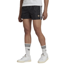 Men's - adidas FB Nations Shorts - Black/Black/Gold