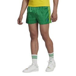 Men's - adidas FB Nations Shorts - Green/Bold Blue