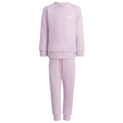 Girls' Preschool - adidas Crew Set - Lilac