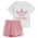 adidas Originals Shorts & T-Shirt Set - Boys' Toddler Pink/White