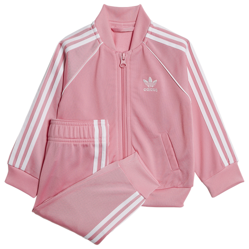

Girls adidas Originals adidas Originals Adicolor Superstar Track Suit - Girls' Toddler Pink/White Size 3T