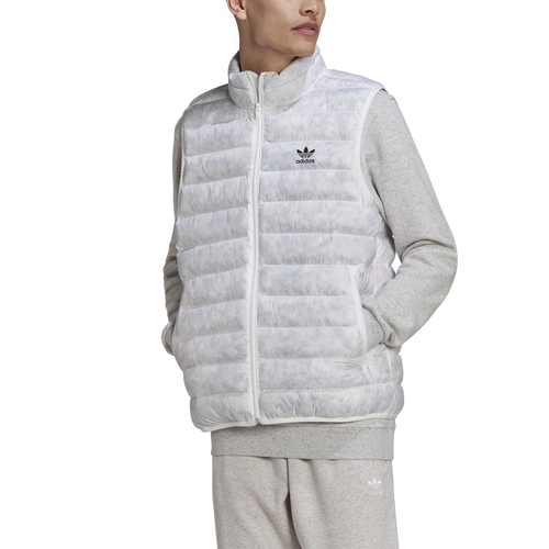 

adidas Originals Mens adidas Originals Essential Puff Vest - Mens Grey/Grey Size M
