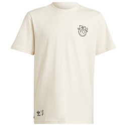 Boys' Grade School - adidas Graphic T-Shirt - White