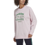 adidas Collegiate Crew T-Shirt - Women's Pink/Green
