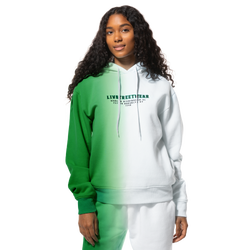 Women's - BHL x LivStreetwear East Side 205 Hoodie - Green/Off White