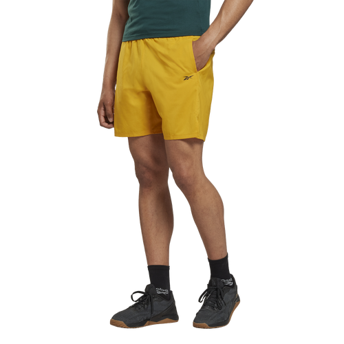 

Reebok Mens Reebok TS Speed 2.0 Shorts - Mens Bright Ochre Size S