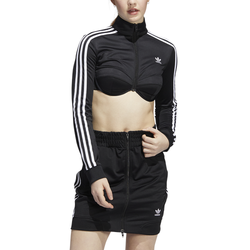 ワールド オンラインストア Adidas Originals In Top Track Crop Js Mono Adidas Womens トップス