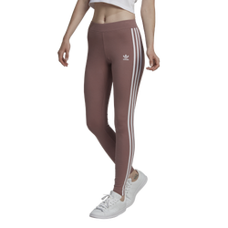 Women's - adidas Originals Adicolor Classic 3-Stripes Tights - Wonder Oxide