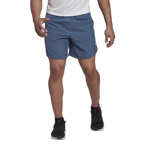 

adidas Mens adidas Designed 4 Training 7Shorts - Mens Wonder Steel Size L