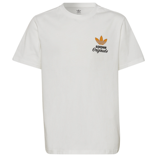 

adidas Originals Boys adidas Originals Trefoil T-Shirt - Boys' Grade School White/Black Size M