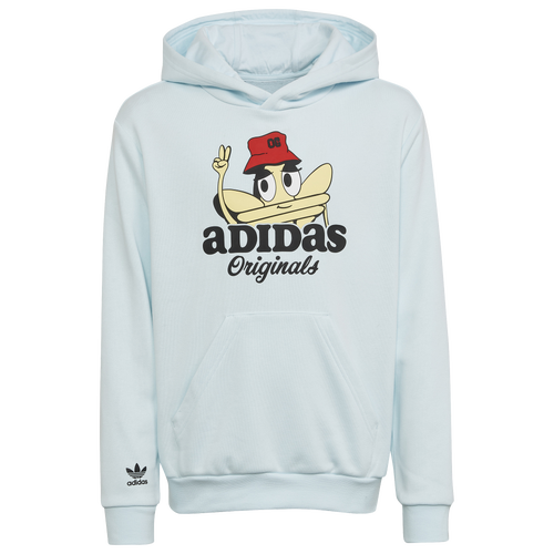 

adidas Originals Boys adidas Originals Trefoil Hoodie - Boys' Grade School Blue/White Size S