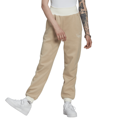 

adidas Originals Womens adidas Originals Cuffed Joggers - Womens Magic Beige Size M