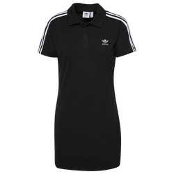 Women's - adidas Polo T-Shirt Dress - Black