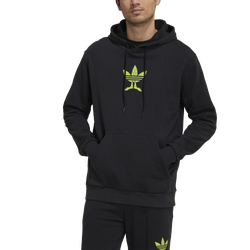 Men's - adidas Fun Hoodie - Black/Green