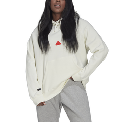 Women's - adidas PS Oversize Hoodie - Off White