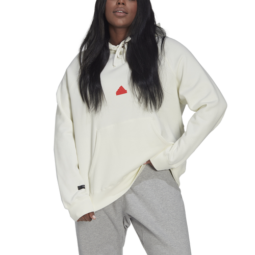 

adidas Womens adidas PS Oversize Hoodie - Womens Off White