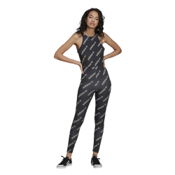 Women's - adidas Originals Logo Catsuit - Black/White