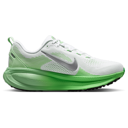 Women's - Nike Vomero 18 - White/Mtlc Silver/Illusion Green