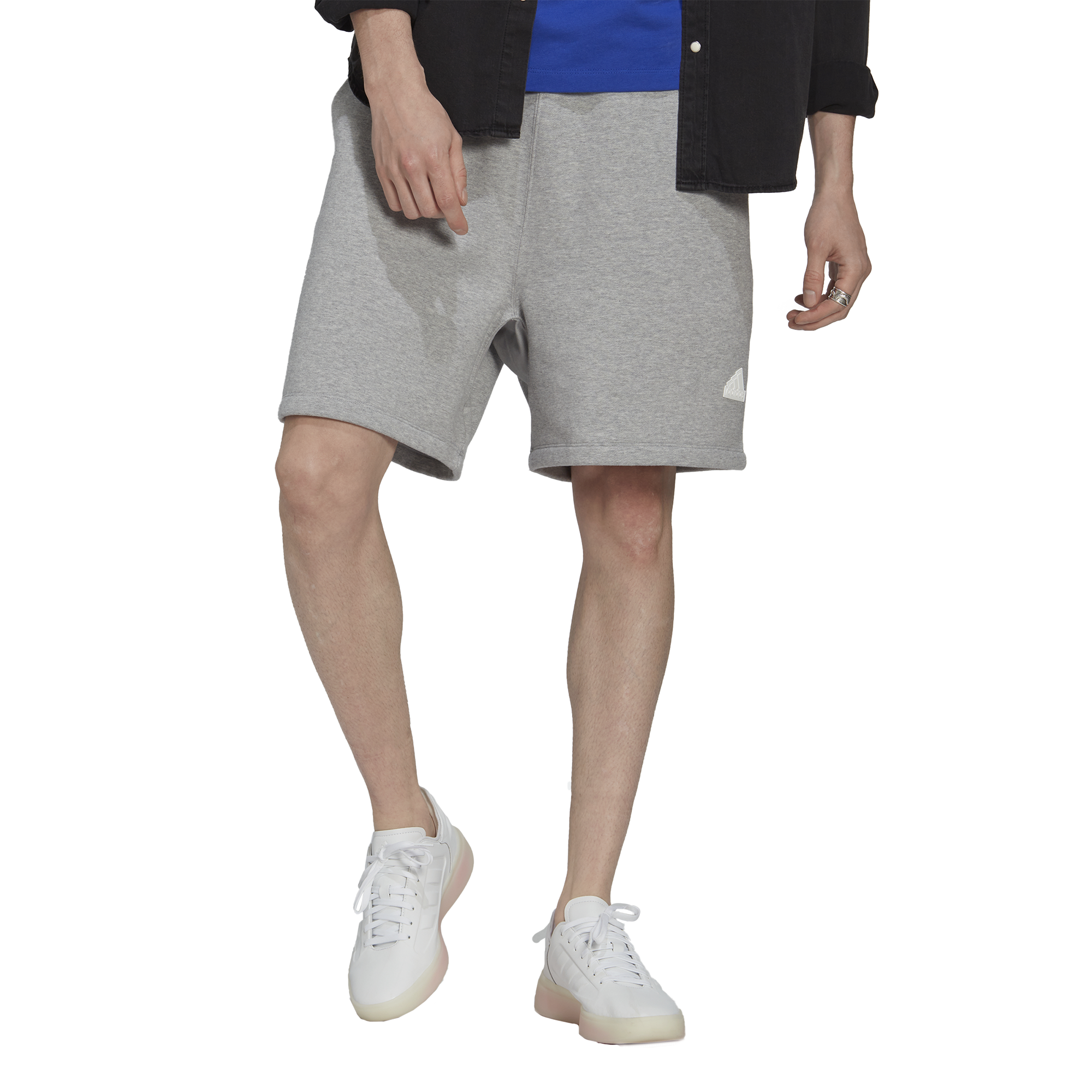 Adidas mens fleece outlet shorts