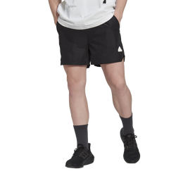 Men's - adidas Tech Shorts - Black/Black