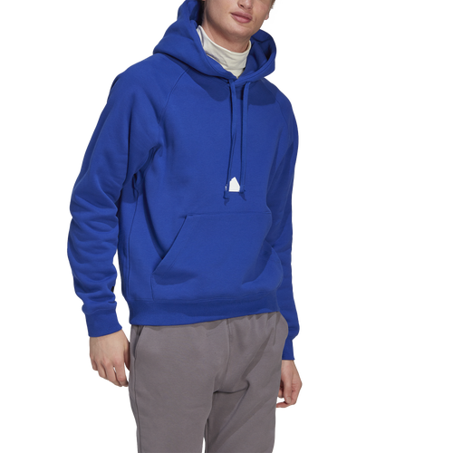 

adidas Mens adidas Fleece Hoodie - Mens Blue Size L