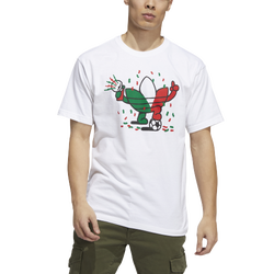 Men's - adidas Mex Treffy T-Shirt - White/Green/Red