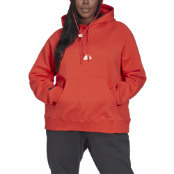Women's - adidas PS Oversize Hoodie - Bright Red
