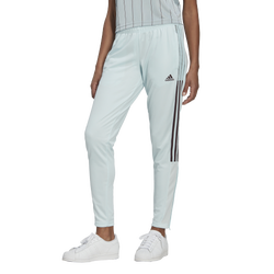 Women's - adidas Tiro Soccer Track Pants - Almost Blue/Shadow Maroon