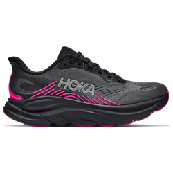 Women's - HOKA Clifton 11 - Black/Grey/Pink