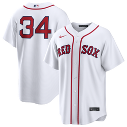Men's - Fanatics Red Sox David Ortiz Home Jersey - White