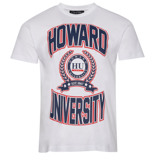 

Campus Remix Mens Campus Remix Howard University Vintage T-Shirt - Mens Navy/Red Size S