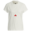 adidas Classic T-Shirt - Women's White/Bright Red