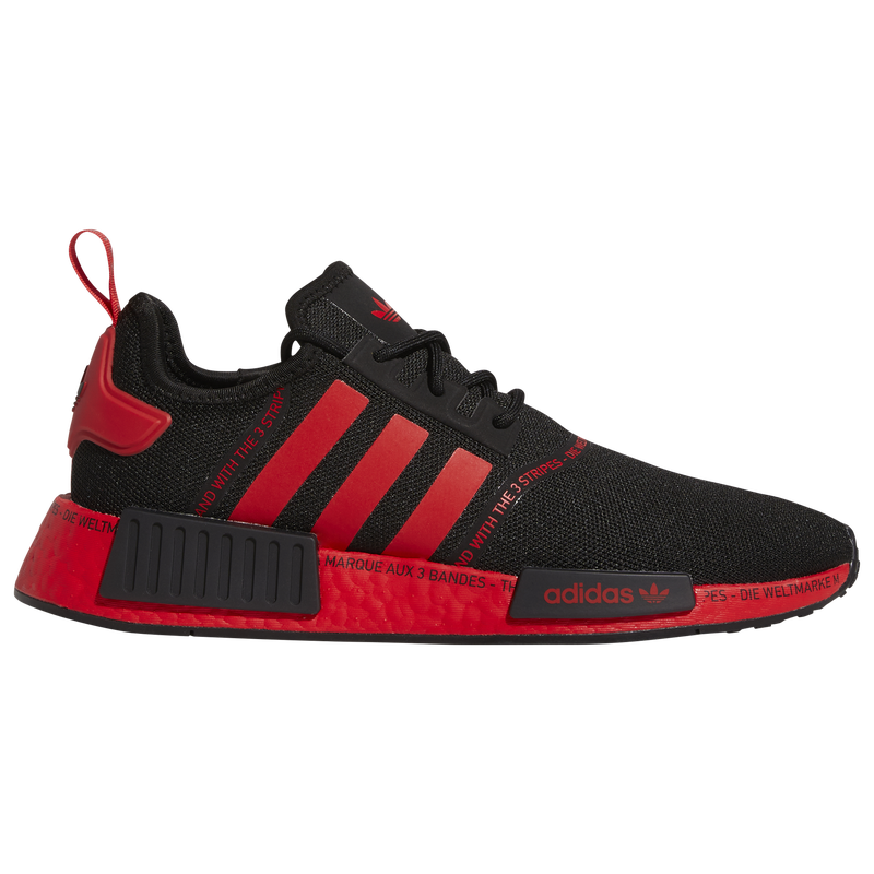 Black and red adidas cheap nmd r1