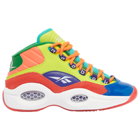 Reebok Footwear Kids Question Mid Shoes Junior Orgfla/Aciyel/Bolprp