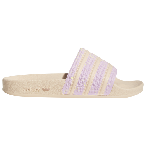 

adidas Originals adidas Originals Adilette Slides - Womens White/Purple/Orange Size 8.0