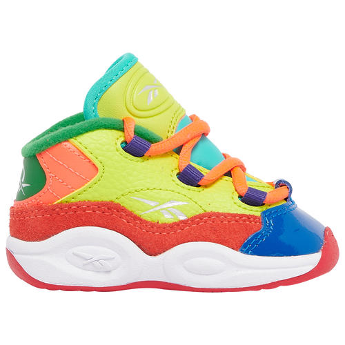 

Boys Infant Reebok Reebok Question Mid Color Explosion - Boys' Infant Basketball Shoe Multi/Multi Size 05.0